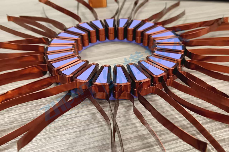 轴向磁通电机空心线圈